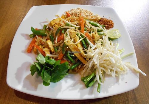 Thai Express 1 - Pad Thai Vegetarian - delicious! at Thai Express in Pattaya