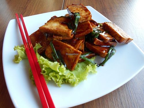 Thai Express - Dark Soy Tofu at Thai Express in Pattaya