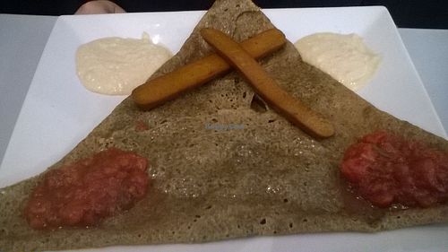 Galette Casablanca at Ty Veg in Perros-guirec