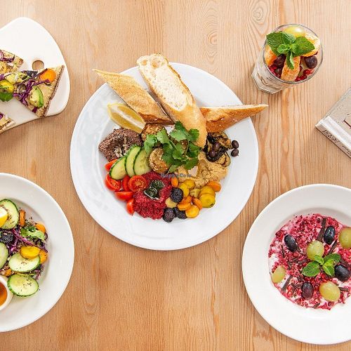 salad at Le Pain Quotidien - Fulham Rd in South West London