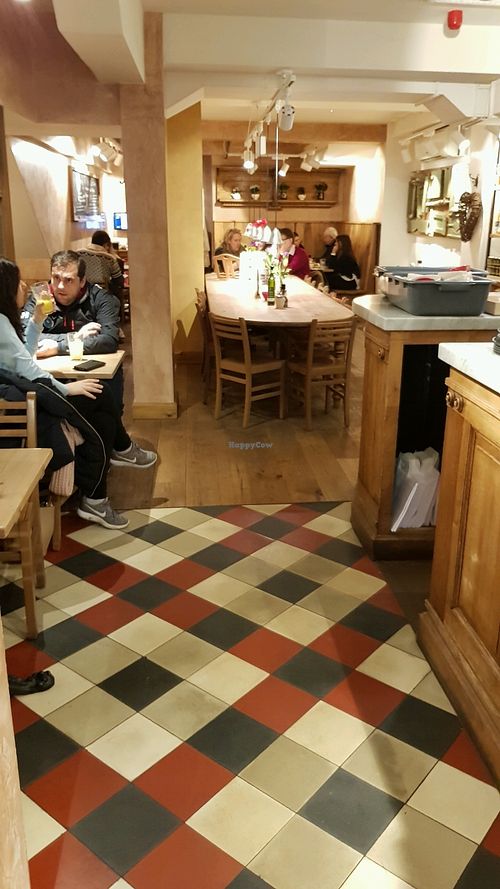 Another one inside at Le Pain Quotidien - Fulham Rd in South West London