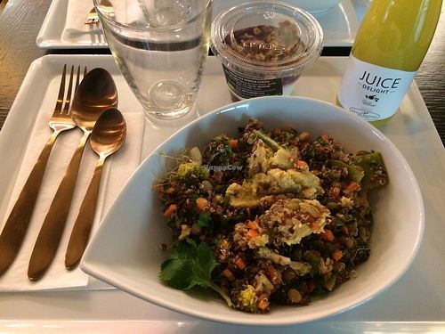 Sunny Superfood salad at Detox Delight - CMG Sports Club in Paris