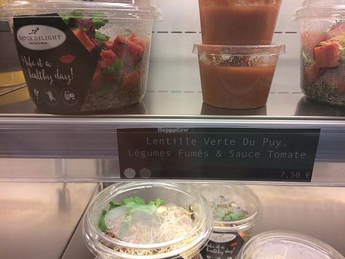 Salads at Detox Delight - CMG Sports Club in Paris