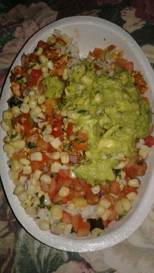 Extra  $ for guacamole  at Chipotle  in Moreno Valley