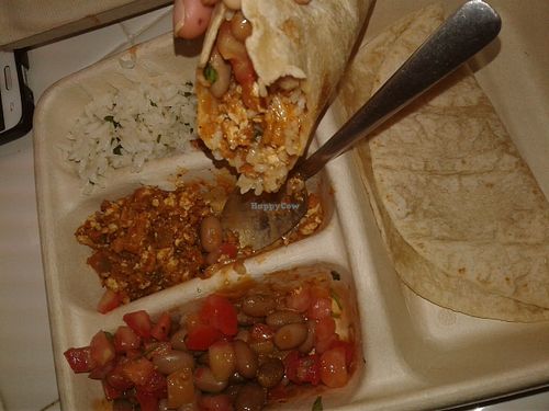 Vegan kids meal  at Chipotle  in Moreno Valley