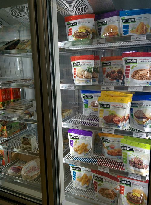 some of the frozen products at The Cruelty Free Shop in Braddon