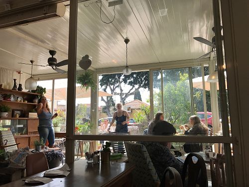 Inside  at Malachin in Even Yehuda