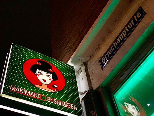 outside at MakiMaki Sushi Green in Cologne