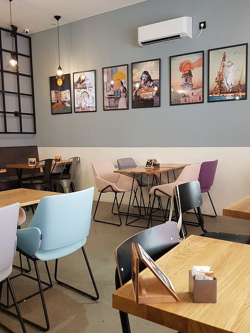 Inside at Coffee&Cake in Zadar