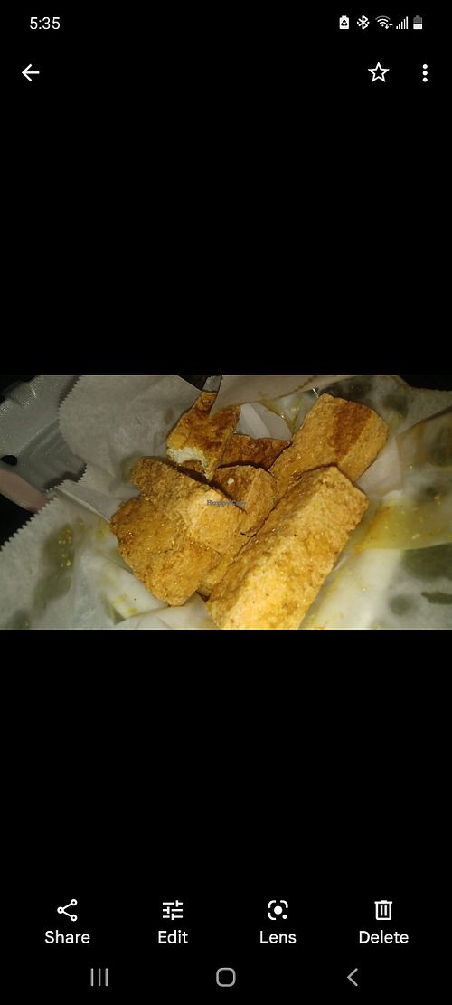 Indian fried #Veganuary at Tiger Wings in San Antonio