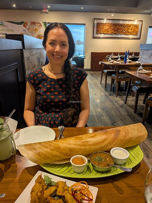 Vegan Masala Dosa at Karavalli Regional Cuisine of India in Latham