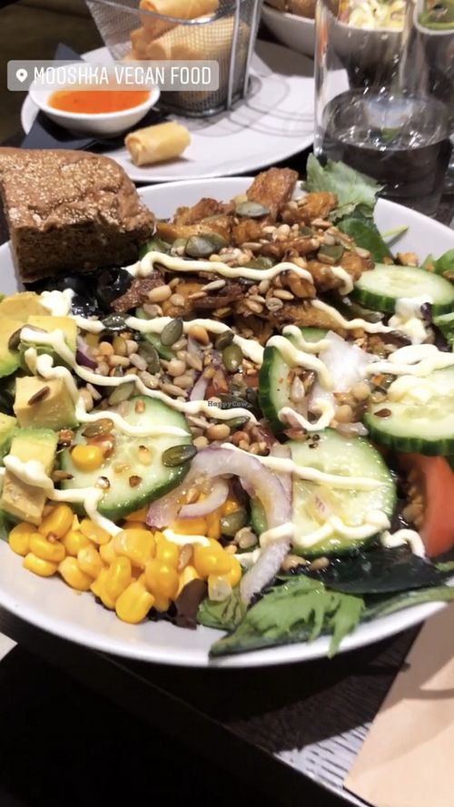 No chicken salad ❤️ at Mooshka in Amsterdam