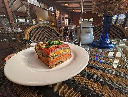 Lasagne at Brown Sugar Cafe in Taihape