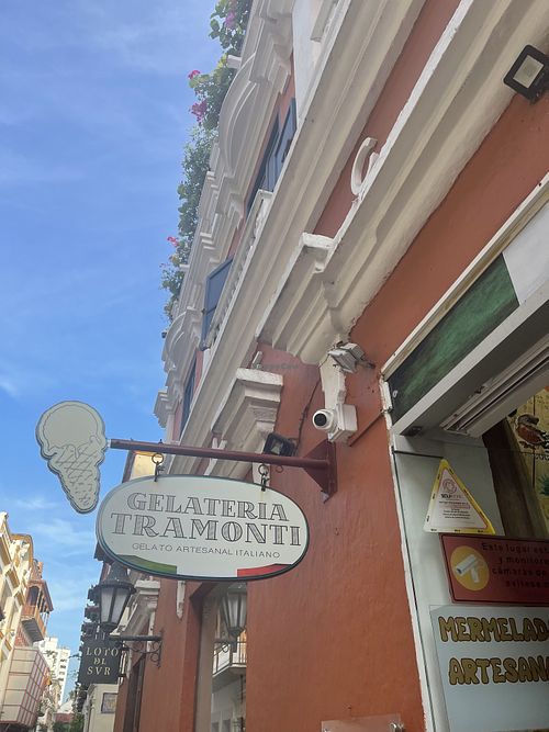 Afuera  at Gelateria Tramonti in Cartagena