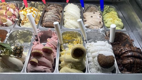   at Gelateria Tramonti in Cartagena