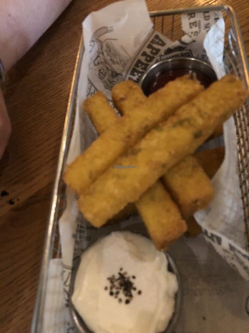 Polenta Fries  at Four One Six (416) in Tel Aviv