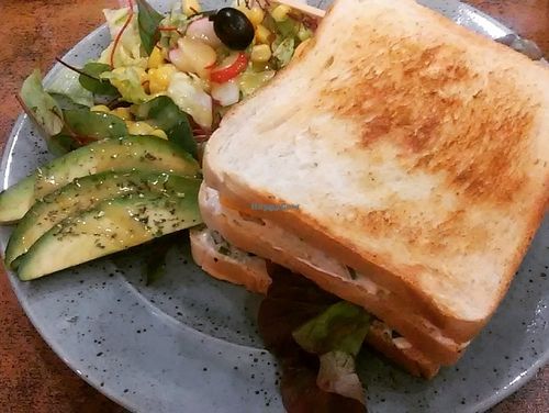 Sandwich at Balans Bistro in Bratislava