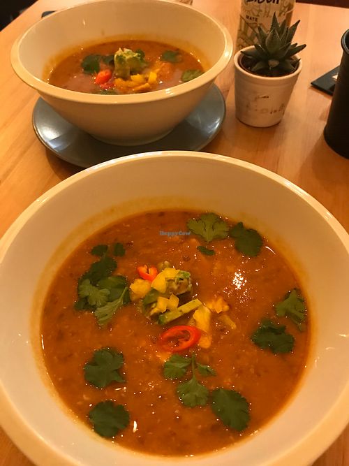 Mexican soup  at Balans Bistro in Bratislava