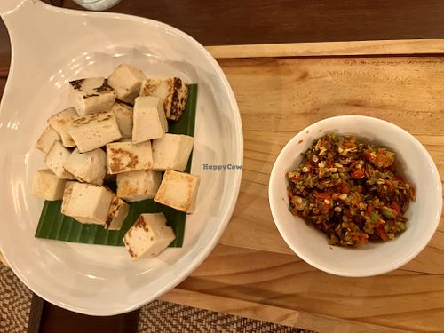 Chilli tofu   at Reform Kafe in Chiang Mai