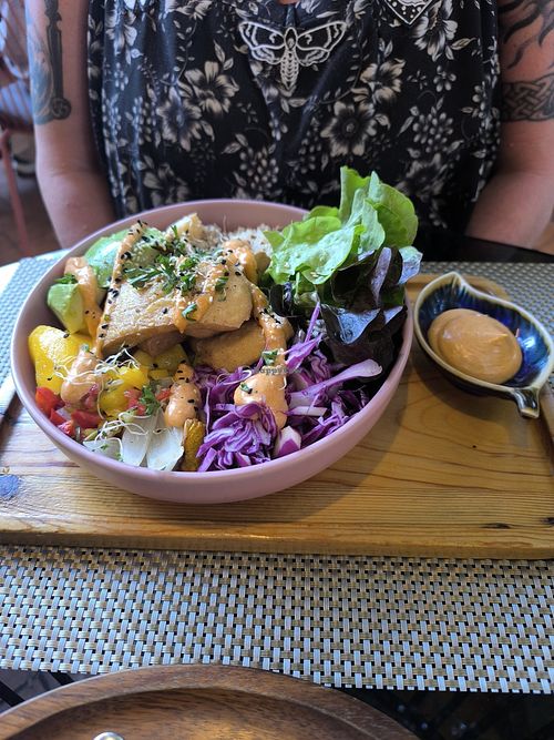 Grilled Tofu Bowl at Reform Kafe in Chiang Mai