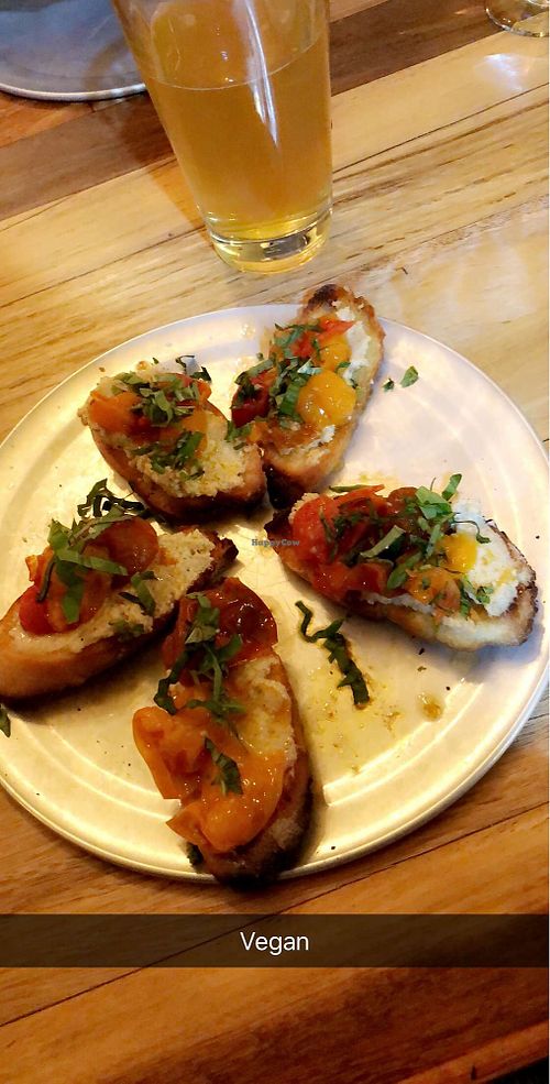 Bruschetta  at Piante Pizzeria in Breckenridge