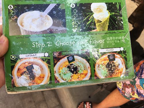 flavours at Coco Mama in Boracay