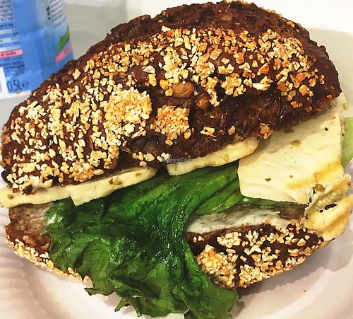 tofu panini  at Camoma Veggie Take Away in Venice