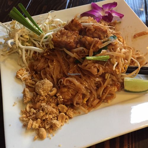 Pad Thai with tempeh at KaTi in Portland