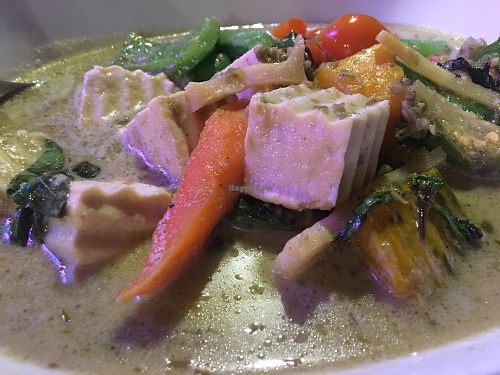 Green curry with tofu at KaTi in Portland