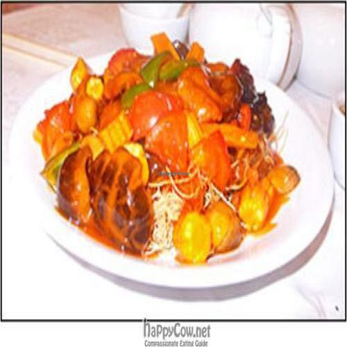 Vegetarian dish from Tung Fong Sui Kee Yuen at Tung Fong Siu Kee Yuen 東方小祇園 in Hong Kong Island