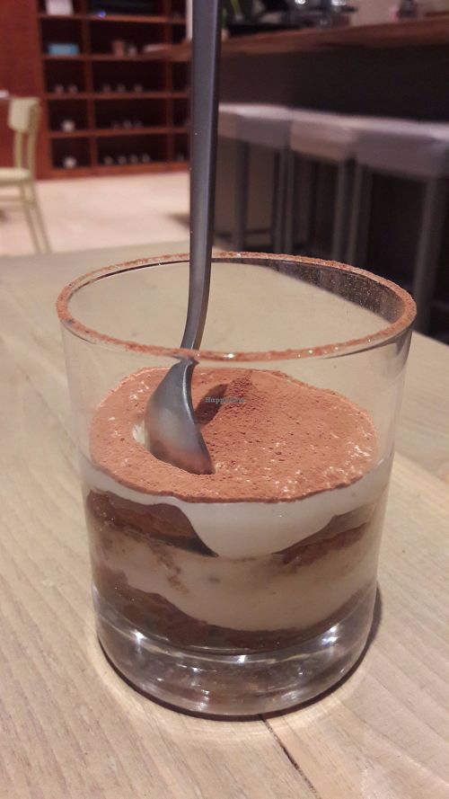 Tiramisu at Enoteca Radici in Bologna