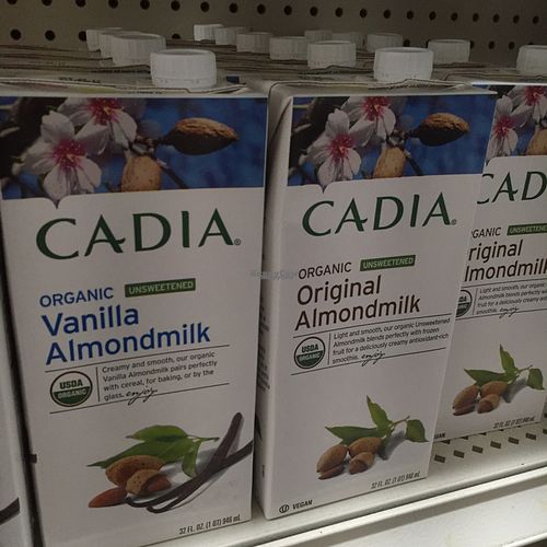 non-dairy milks at At Nature's Door in Portage