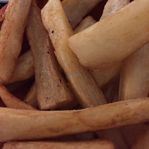 Fried Yam at Plazita Limena in Kralendijk