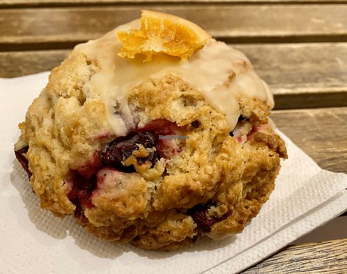 Cranberry orange scone at Nibble Chocolate - Old Town San Diego State Historic Park in San Diego