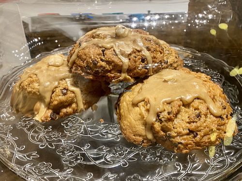 Hazelnut scone at Nibble Chocolate - Old Town San Diego State Historic Park in San Diego