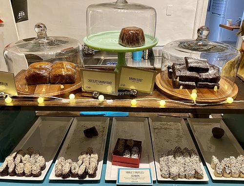 Vegan chocolates and pastries at Nibble Chocolate - Old Town San Diego State Historic Park in San Diego
