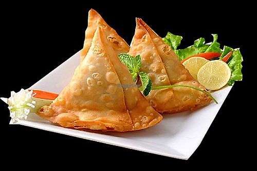 samos at Ambrosia India Bistro in Scotts Valley