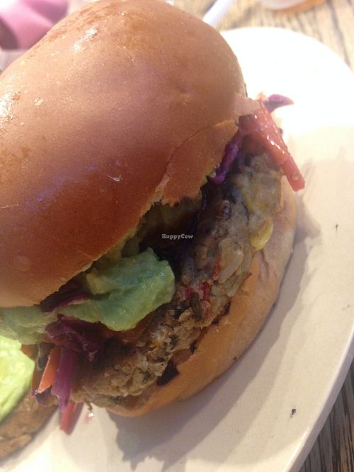 Veggie Burger at B.GOOD in Raleigh