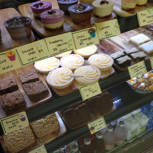Cakes at Essence Cafe in Stirling