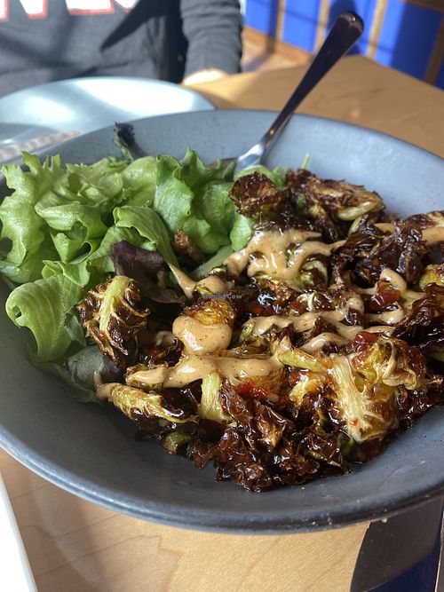 Brussels (the photo doesn’t do justice)  at Roots in Rutland