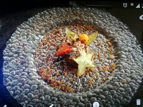 non-cheese cake at Le Notti di Cabiria in Brescia