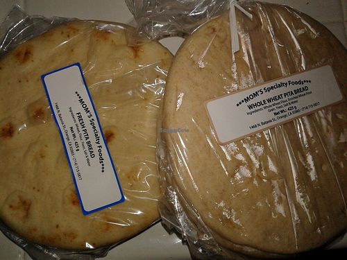 Mom's Specialty pita bread at Farmer's Market  in Moreno Valley