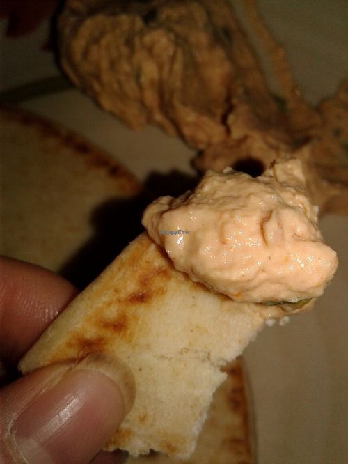 Hummus  at Farmer's Market  in Moreno Valley