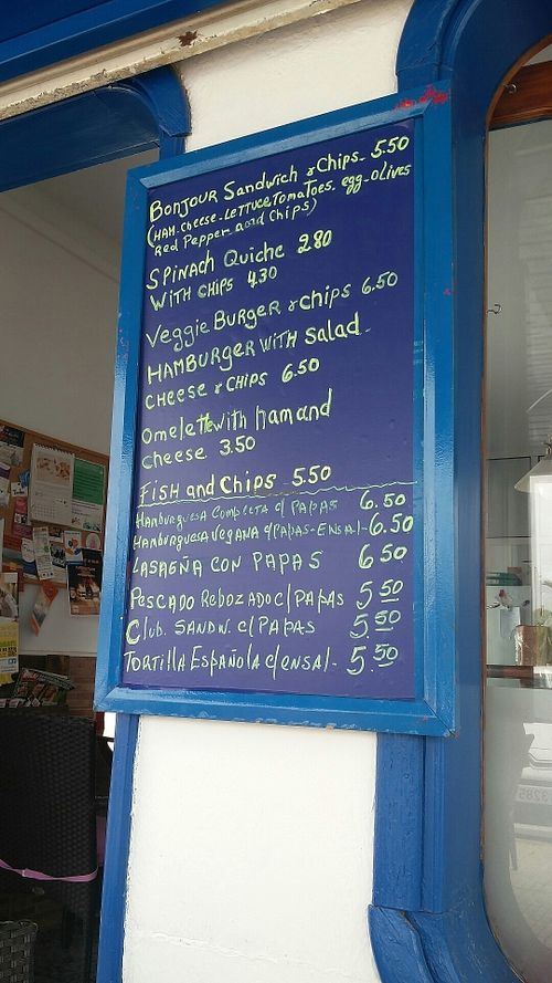 Café Bonjour at Cafe Bonjour in Lanzarote