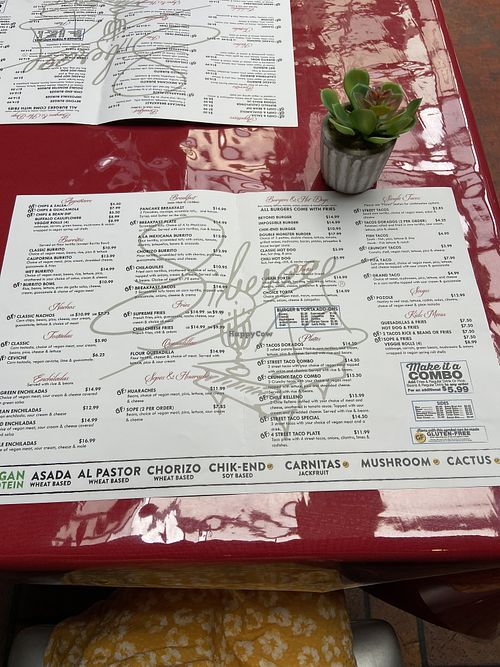   at Pancho's Vegan Cantina in Las Vegas