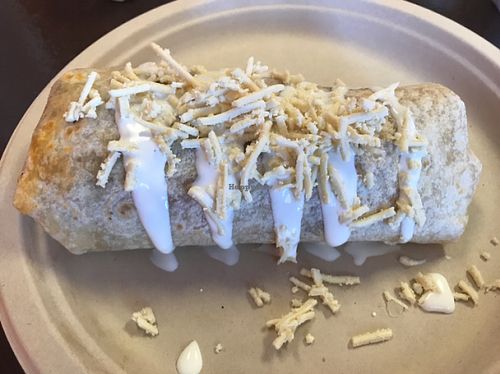 Classic Burrito at Pancho's Vegan Cantina in Las Vegas