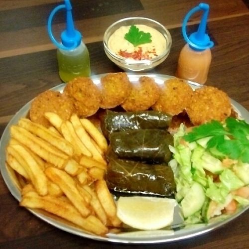 Dolma falafel at Parsi Falafel in Tuusula