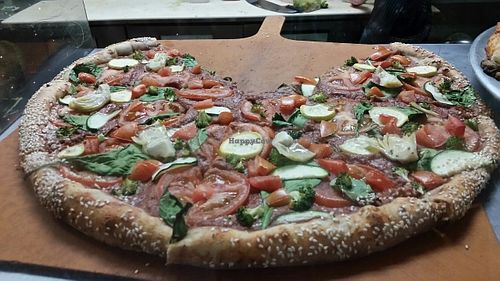 vegan pieces of the day at Pieces Pizza By the Slice in Sacramento