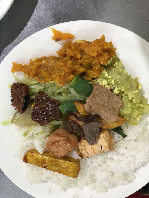 Typical com Chay   at Quan Chay in Qui Nhon