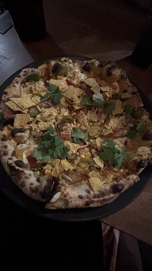 Special - the pollo picante pizza. One of my favourites! We have one fully vegan pizza place in Melbourne. Let’s support them and their delicious food!  at Red Sparrow Pizza in Fitzroy
